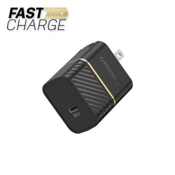 Otterbox Premium Fast Charge PD Wall Charger USB-C 30W GaN Black